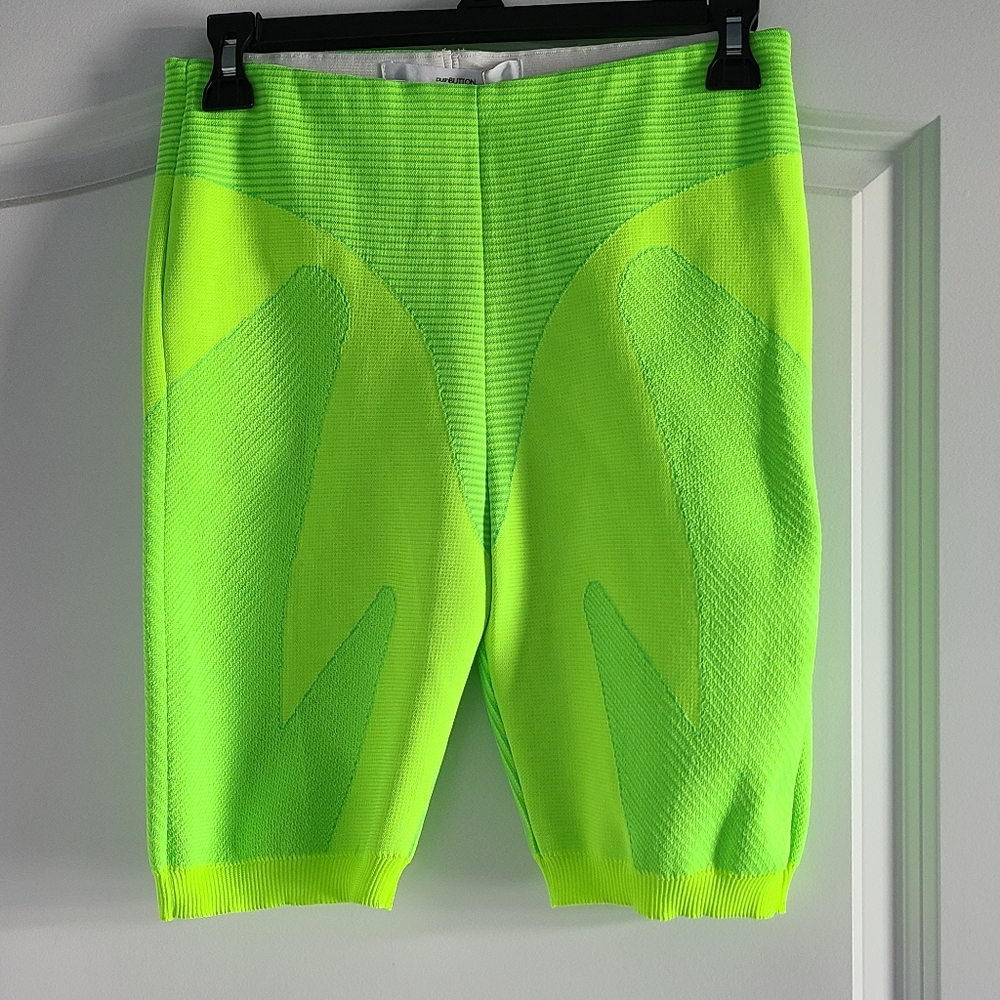 PushBUTTON Ssense Knitted Biker Shorts (Size Small)